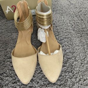 A2 by Aerosoles shoes in bone